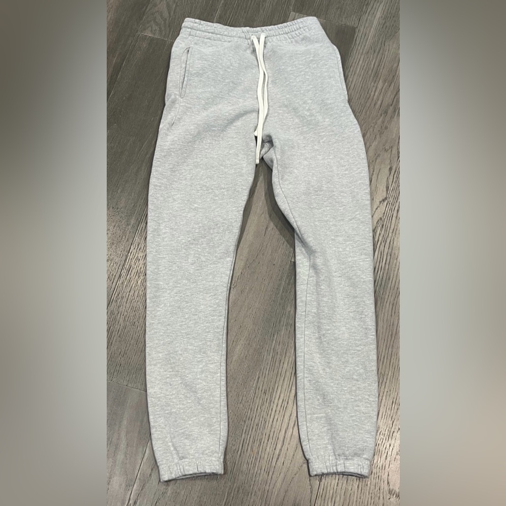 Gray joggers size small